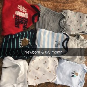 Newborn & 0/3 month clothes